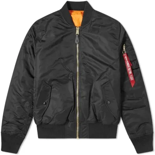 Bomber Jackets, male, , Size: S Jacket - alpha industries - Modalova