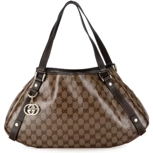 Pre-owned Tote Bags, female, , Size: ONE SIZE Pre-owned Leather gucci-bags - Gucci Vintage - Modalova