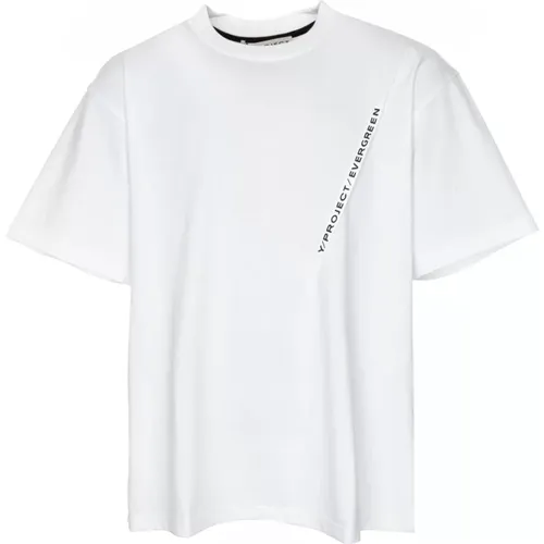 Einzigartiges Logo-Print T-Shirt , Herren, Größe: XL - Y/Project - Modalova