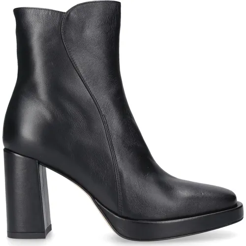 Classic 6092 Calf Leather Ankle Boots , female, Sizes: 7 UK, 6 UK, 3 UK - Pomme D'or - Modalova
