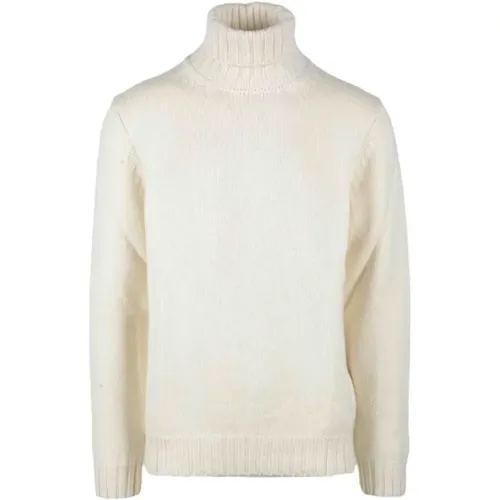 Turtlenecks, male, , Size: 2XL Cashmere Turtleneck Sweater - Drumohr - Modalova