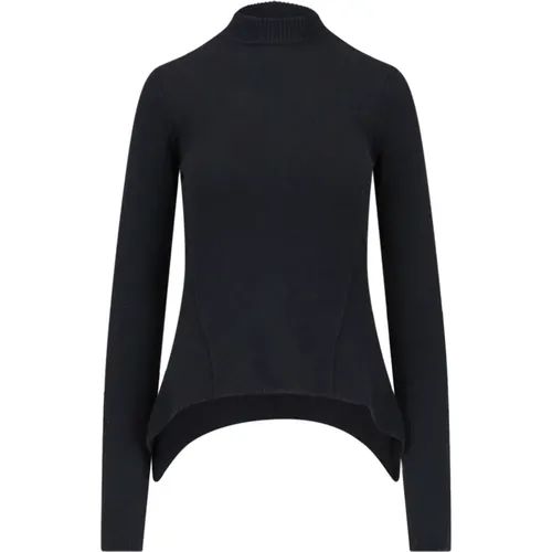 Schwarze Pullover für Frauen - Bleiben Sie warm und stilvoll - Rick Owens - Modalova
