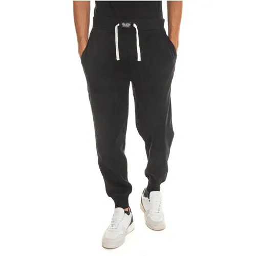 Sweatpants, male, , Size: S Stretch Waist Overalls Trousers - Polo Ralph Lauren - Modalova