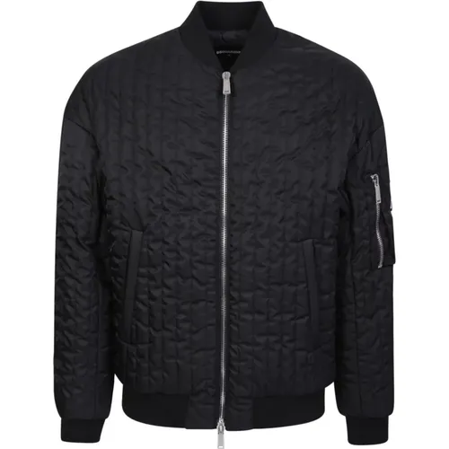 Bomber Jackets, male, , Size: M Jacket Contemporary Street Style - Dsquared2 - Modalova