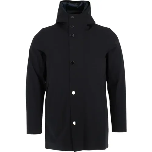 Parkas, male, , Size: L Floating Parka Jacket - RRD - Modalova