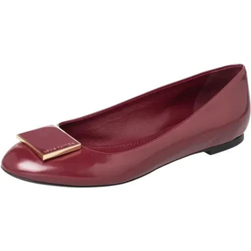 Pre-owned Flats, female, , Size: 9 US Pre-owned Leather flats - Louis Vuitton Vintage - Modalova