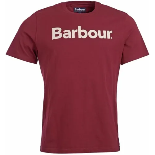 T-Shirts, male, , Size: L Logo Tee - Barbour - Modalova