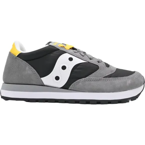 Sneakers, male, , Size: 10 US Original Jazz Sneakers Grey/Black - Saucony - Modalova