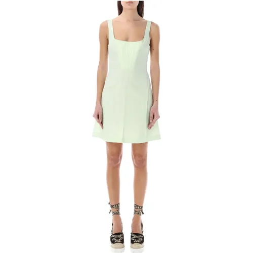 Corset Mini Dress Light Mint , female, Sizes: XS - Stella Mccartney - Modalova