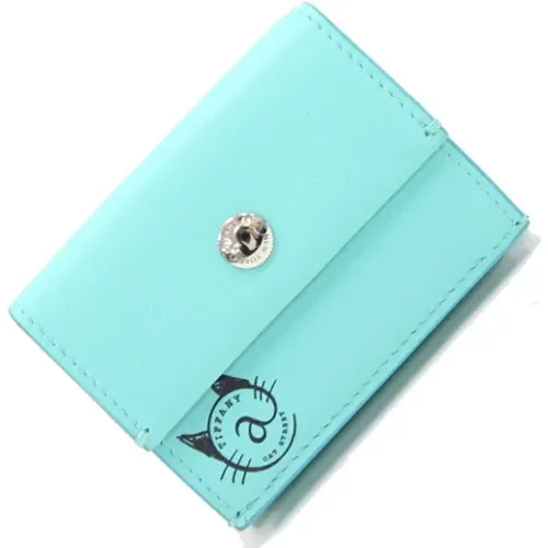 Pre-owned Leather wallets , female, Sizes: ONE SIZE - Tiffany & Co. Pre-owned - Modalova