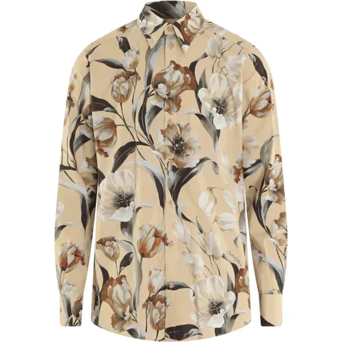 Men's Stylish Shirt , male, Sizes: L - Dolce & Gabbana - Modalova