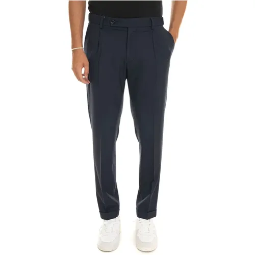 Retro Chino Hose , Herren, Größe: M - Berwich - Modalova