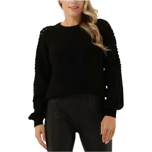 Damenpullover & Strickjacken, Schwarz , Damen, Größe: XL - Est'Seven - Modalova