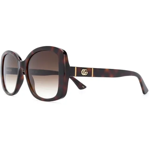Gg0762S 002 Sunglasses , female, Sizes: 56 MM - Gucci - Modalova
