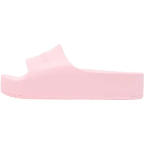 Pre-owned Flats, female, , Size: 10 US Pre-owned Rubber sandals - Balenciaga Vintage - Modalova