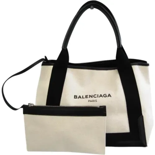 Pre-owned Shoulder Bags, female, , Size: ONE SIZE Pre-owned Canvas balenciaga-bags - Balenciaga Vintage - Modalova