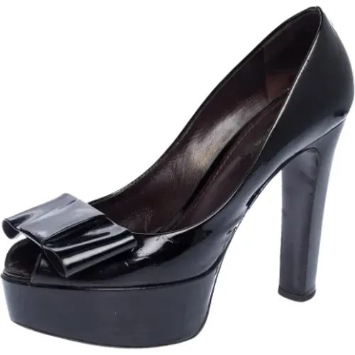 Pre-owned Pumps, unisex, , Size: 7 1/2 US Pre-owned Leather heels - Louis Vuitton Vintage - Modalova