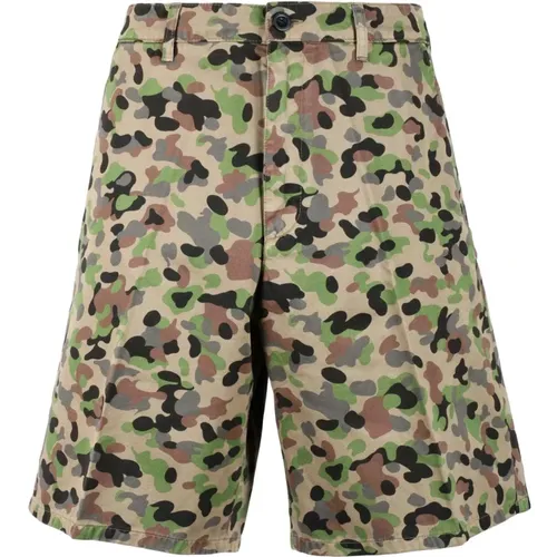 Baumwoll Bermuda Shorts , Herren, Größe: W36 - DEPARTMENT FIVE - Modalova