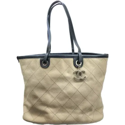 Pre-owned Tote Bags, female, , Size: ONE SIZE Pre-owned Leather handbags - Chanel Vintage - Modalova