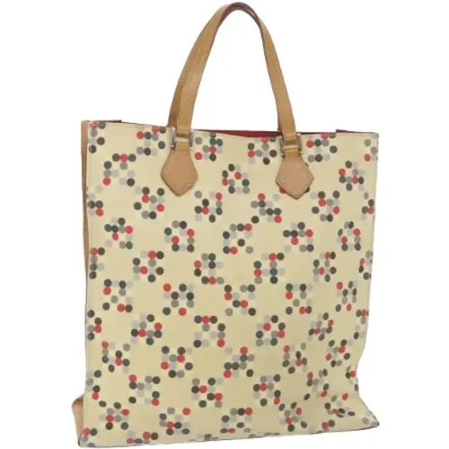 Pre-owned Tote Bags, female, , Size: ONE SIZE Pre-owned Canvas handbags - Burberry Vintage - Modalova