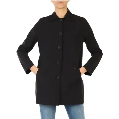 Single-Breasted Coats , Damen, Größe: XL - Museum - Modalova