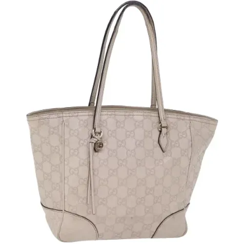 Pre-owned Tote Bags, female, , Size: ONE SIZE Pre-owned Canvas totes - Gucci Vintage - Modalova