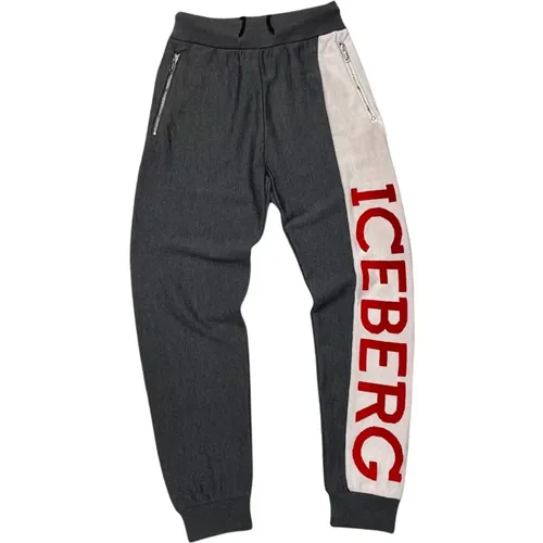 Sweatpants, male, , Size: M Sweatpants - Iceberg - Modalova