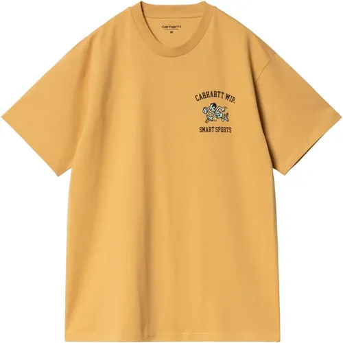 S S Smart Sports T-Shirt , male, Sizes: XL, L, M, S - Carhartt WIP - Modalova