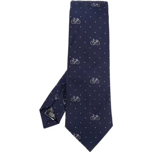 Ties, male, , Size: ONE SIZE Silk tie - Paul Smith - Modalova