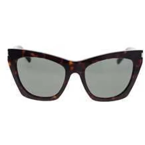 Women`s Optical Frames , female, Sizes: 55 MM - Saint Laurent - Modalova