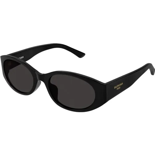 Bb0369Sk 001 Sonnenbrillen , Damen, Größe: 55 MM - Balenciaga - Modalova