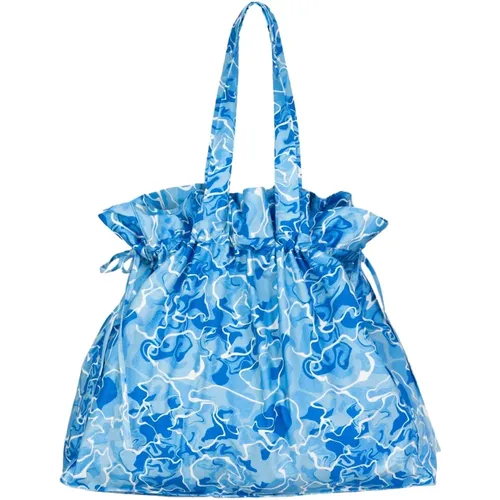 Tote bag in Pool Water Print , female, Sizes: ONE SIZE - Jaaf - Modalova