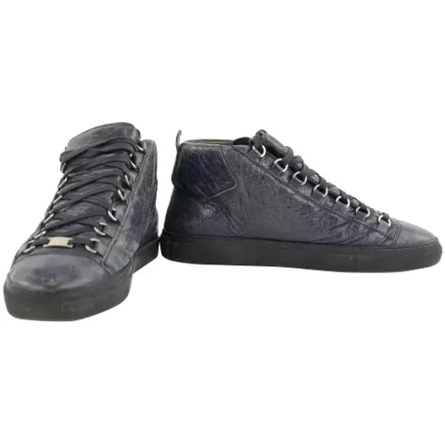 Pre-owned Sneakers, male, , Size: 9 US Pre-owned Leather sneakers - Balenciaga Vintage - Modalova