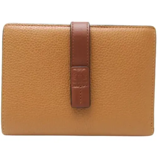 Pre-owned Wallets, female, , Size: ONE SIZE Pre-owned Leather wallets - Loewe Pre-owned - Modalova