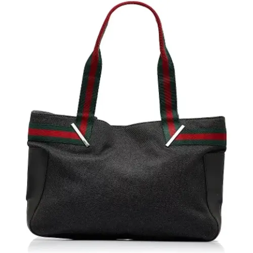 Pre-owned Tote Bags, female, , Size: ONE SIZE Pre-owned Leather totes - Gucci Vintage - Modalova