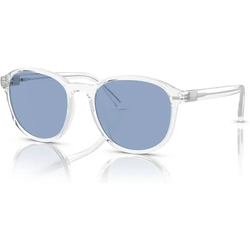 Sunglasses, male, , Size: 54 MM Crystal Blue Sunglasses PH 4207U - Polo Ralph Lauren - Modalova