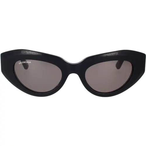 Vintage-inspirierte Cat-eye Sonnenbrille mit Exklusivem Design , Damen, Größe: 52 MM - Balenciaga - Modalova