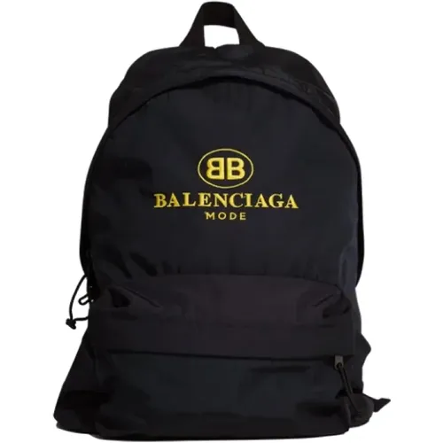 Pre-owned Backpacks, unisex, , Size: ONE SIZE Pre-owned Canvas backpacks - Balenciaga Vintage - Modalova