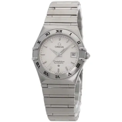 Pre-owned Watches, male, , Size: ONE SIZE Pre-owned Stainless Steel watches - Omega Vintage - Modalova