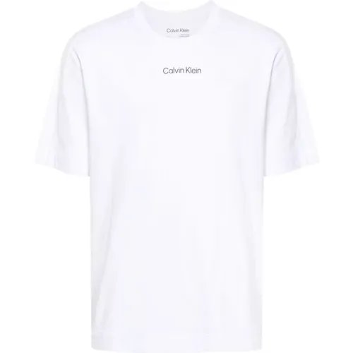 Calvin Sport T-shirts and Polos , male, Sizes: L, S, XL, M - Calvin Klein - Modalova