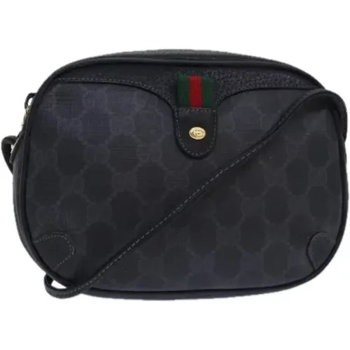 Pre-owned Leder schultertasche - Gucci Vintage - Modalova