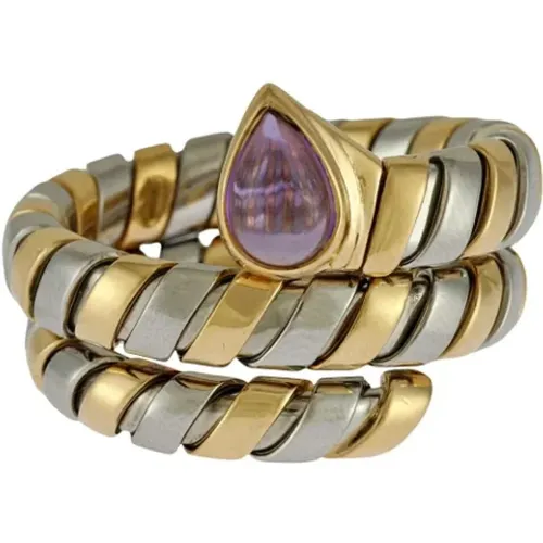 Pre-owned Jewellery, female, , Size: ONE SIZE Pre-owned Gold rings - Bvlgari Vintage - Modalova