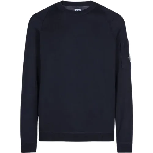 Sea Island Strick Navy-48 , Herren, Größe: XL - C.P. Company - Modalova