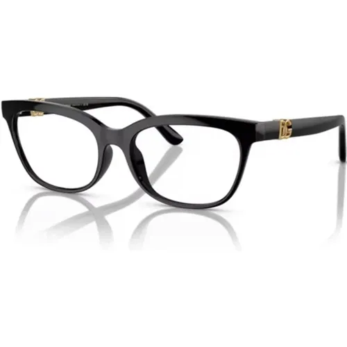 DG CrossedLarge Eyeglass Frames - Dolce & Gabbana - Modalova