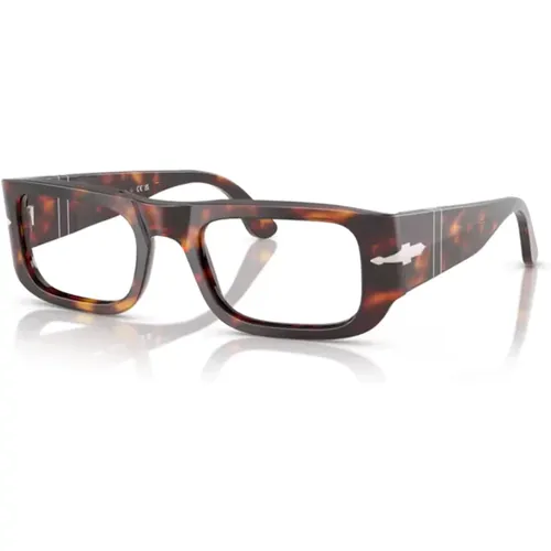 Glasses, unisex, , Size: 52 MM Havana Eyewear Frames - Persol - Modalova