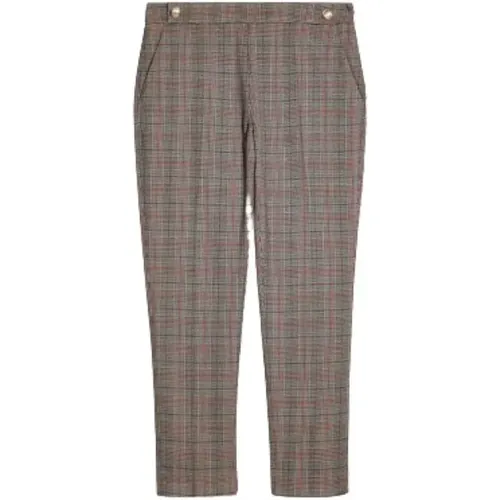 Gingerly Prince of Wales Trousers , female, Sizes: M, XS, L, 2XS - Liu Jo - Modalova