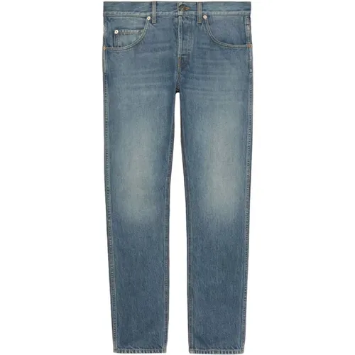Denim Tapered Jeans , male, Sizes: W32, W31 - Gucci - Modalova