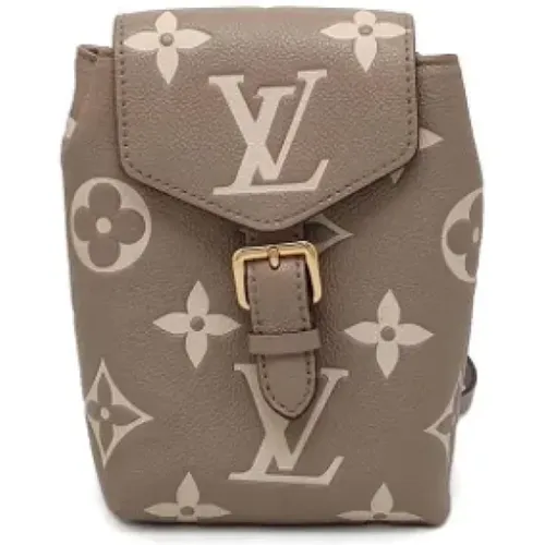 Pre-owned Backpacks, female, , Size: ONE SIZE Pre-owned Canvas louis-vuitton-bags - Louis Vuitton Vintage - Modalova