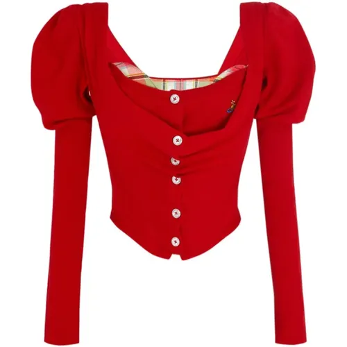 Roter Korsett-Cardigan - Vivienne Westwood - Modalova