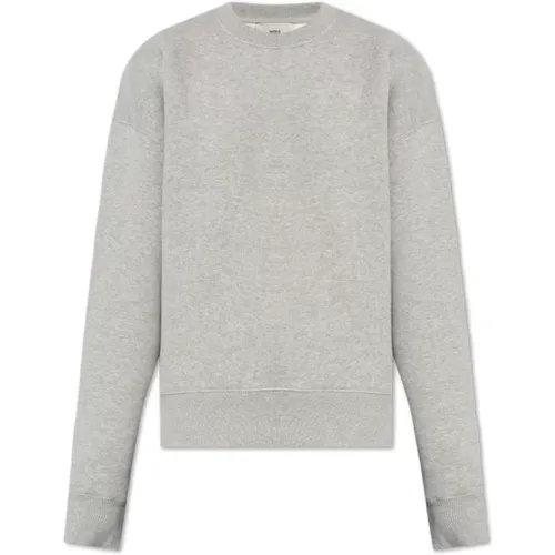 Sweatshirt mit Logo , Damen, Größe: S - Ami Paris - Modalova